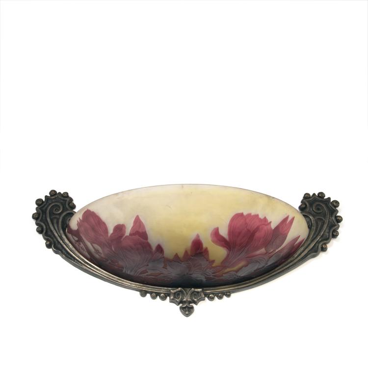 Hauptbild zu Objekt, Wandapplique 'Magnolias', 1920er Jahre , Gall&eacute;, Etablissements, Nancy, 141A 84