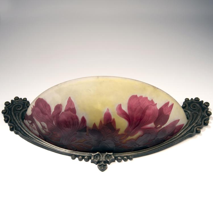 Bild 1 zu Objekt, Wandapplique 'Magnolias', 1920er Jahre , Gall&eacute;, Etablissements, Nancy, 141A 84