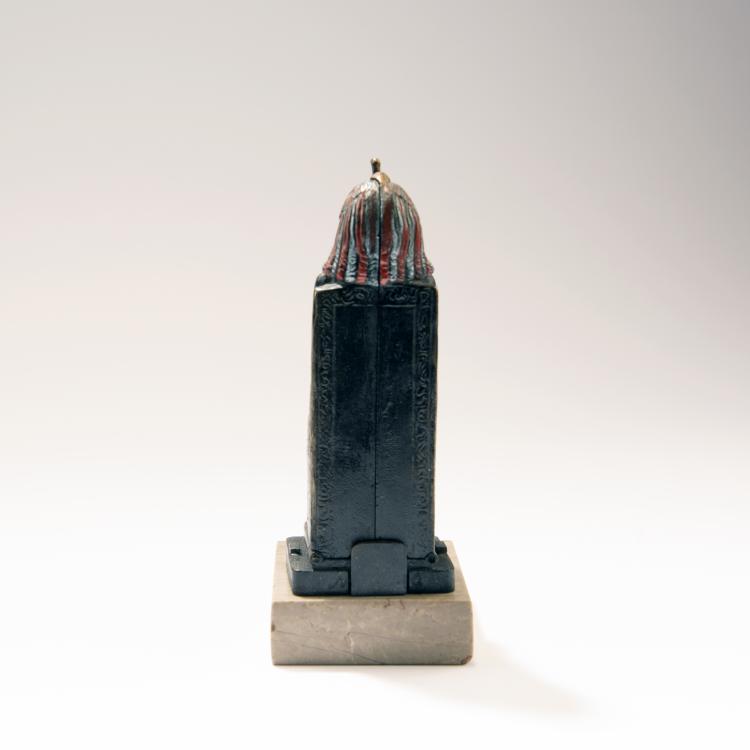 Bild 7 zu Objekt, Erotica 'Sitzende &Auml;gypterin', um 1920, Bergmann, Franz Xaver, Wien, 141C 736