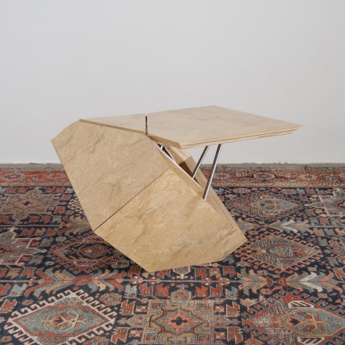 'Melancholia' (skulpturaler Coffeetable, Unikat), 2010 