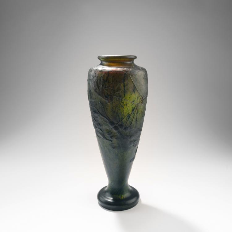 Hauptbild zu Objekt, Gro&szlig;e Intercalaire-Vase 'Fruits d'Erable', 1900-02, Gall&eacute;, Emile, Nancy, 141C 461