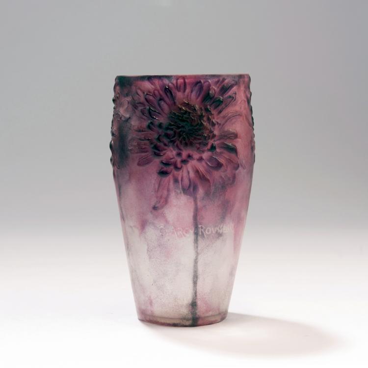 Bild 1 zu Objekt, 'Chryanth&egrave;mes' vase, 1919, Argy-Rousseau, Gabriel, Paris, 141C 382