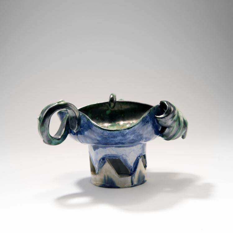 Bild 2 zu Objekt, Schale mit drei Henkeln, 1926, Wiener Werkst&auml;tte, 141C 629