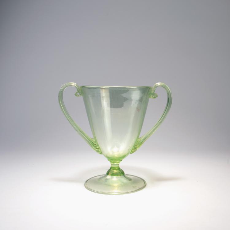 Hauptbild zu Objekt, Henkelvase, um 1921, Toso, Fratelli, Murano, 140C 434