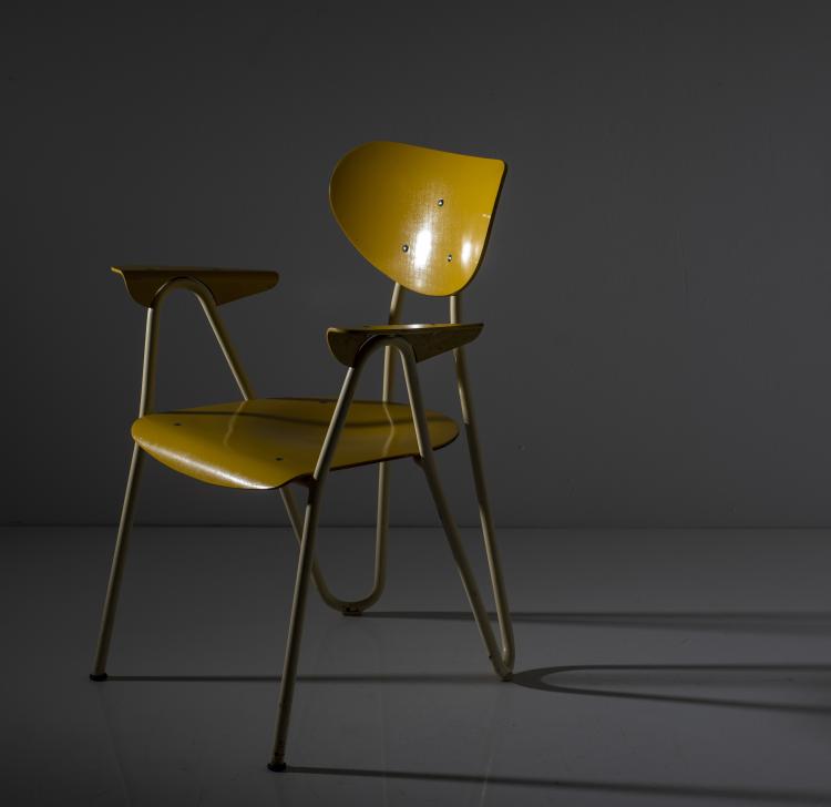 Hauptbild zu Objekt, 'Arno' armchair, c. 1954, Karl Otto, L. & C. Arnold, Schorndorf, 142A 076