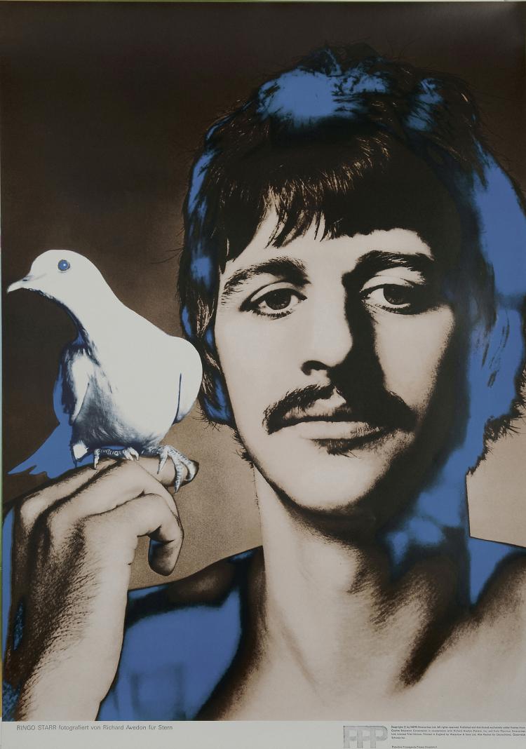 Bild 1 zu Objekt, F&uuml;nf 'Beatles'-Poster, 1967, Richard Avedon, Waterlow & Sons Ltd., London, 142C 347