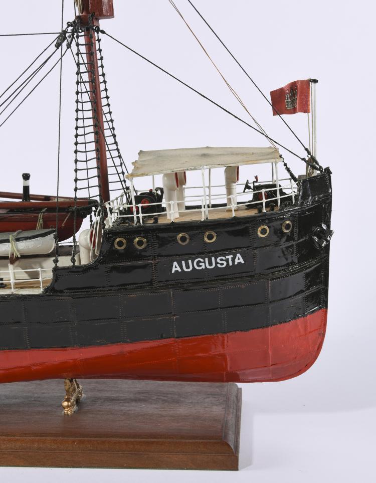 Bild 1 zu Objekt, Schiffsmodell Postschiff 'Augusta', 141A 262
