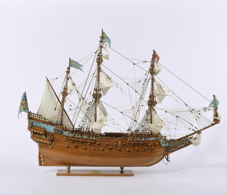 Hauptbild zu Objekt, Schiffsmodell Dreimast-Galeone 'Wasa', 141A 264