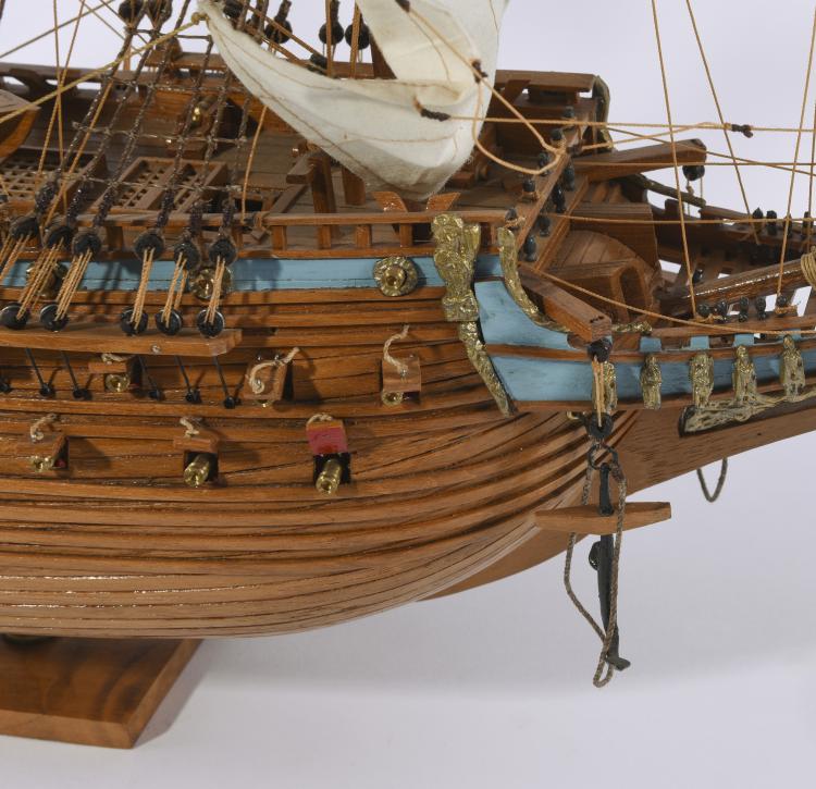 Bild 4 zu Objekt, Schiffsmodell Dreimast-Galeone 'Wasa', 141A 264