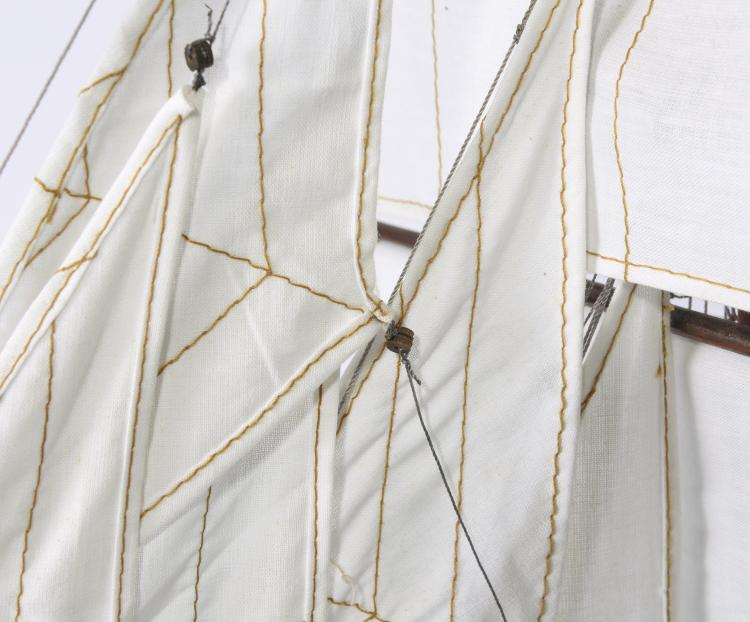 Bild 3 zu Objekt, Schiffsmodell Viermast-Bark 'Esmeralda', 141A 267