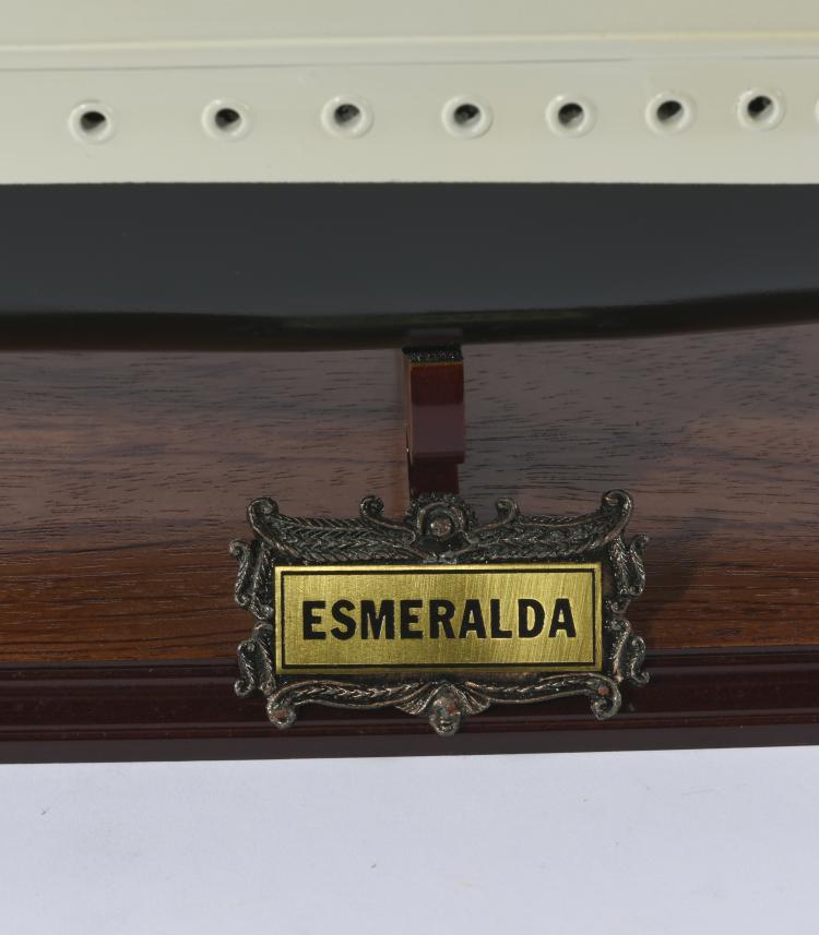 Bild 7 zu Objekt, Schiffsmodell Viermast-Bark 'Esmeralda', 141A 267