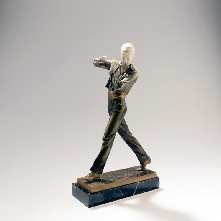 Hauptbild zu Objekt, Flute player, 1920s, Ferdinand Preiss, 144B 348