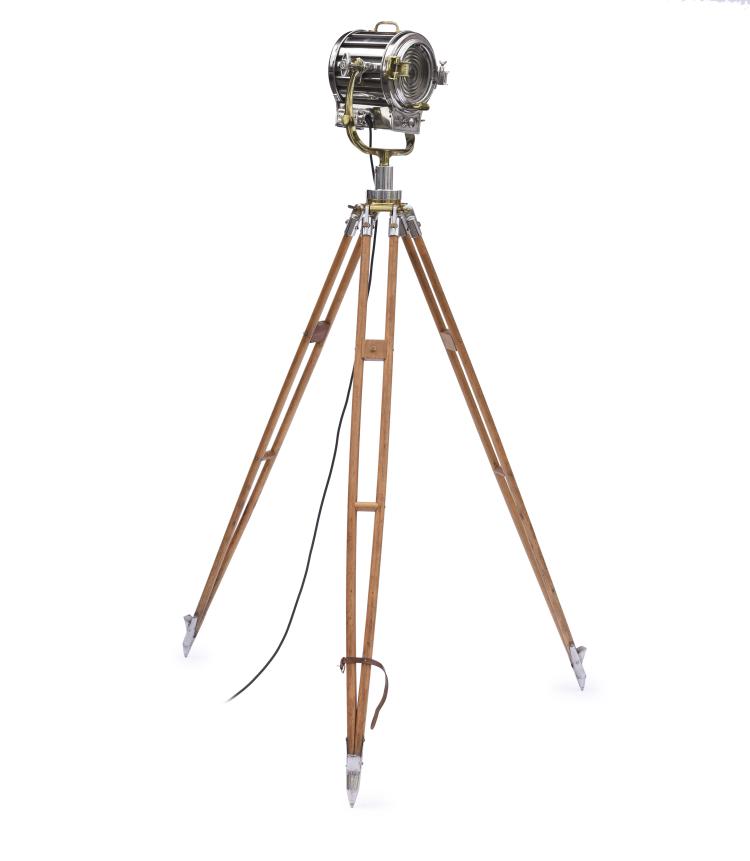 Hauptbild zu Objekt, Scheinwerfer mit Stativ, Mole-Richardson Ltd, London, 141A 276