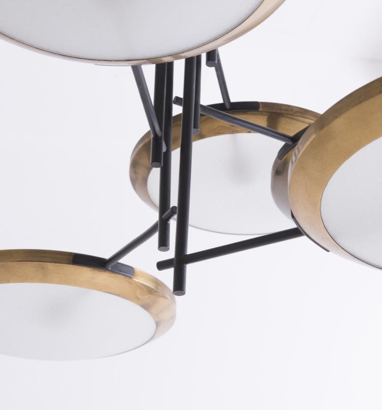 Bild 2 zu Objekt, Ceiling light, c. 1954, Stilnovo, Mailand, 142A 066