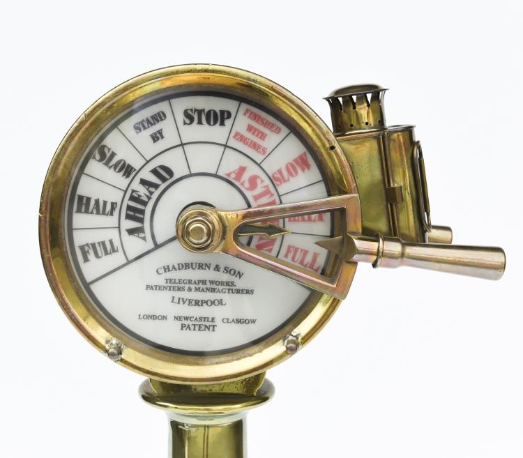 Bild 2 zu Objekt, Engin order telegraph, Chadburn, Liverpool, 141A 279