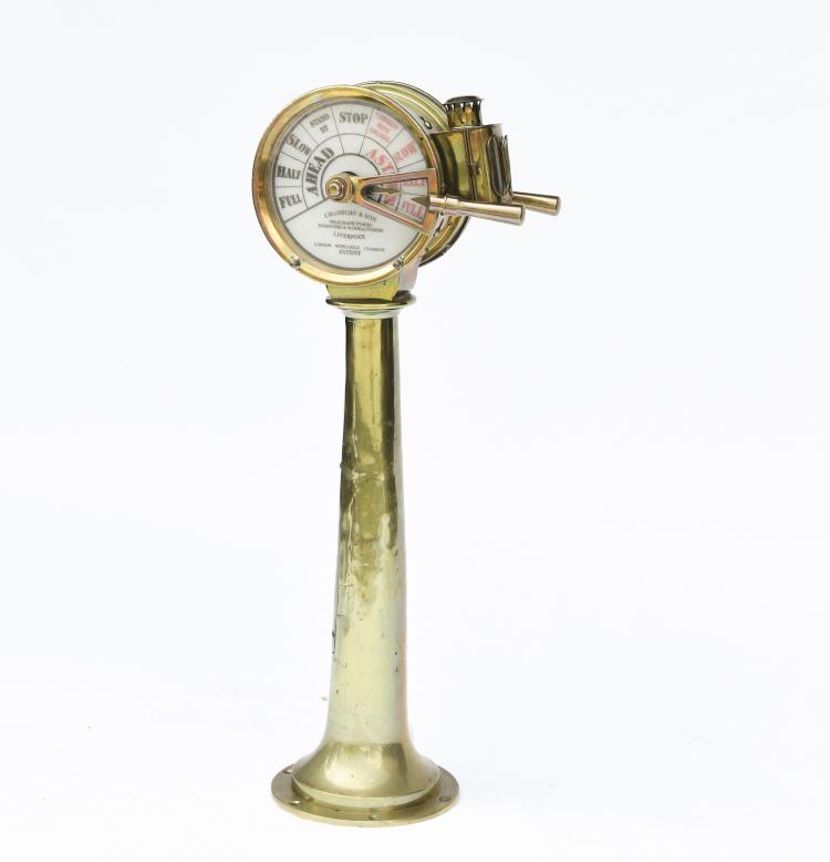 Bild 4 zu Objekt, Engin order telegraph, Chadburn, Liverpool, 141A 279