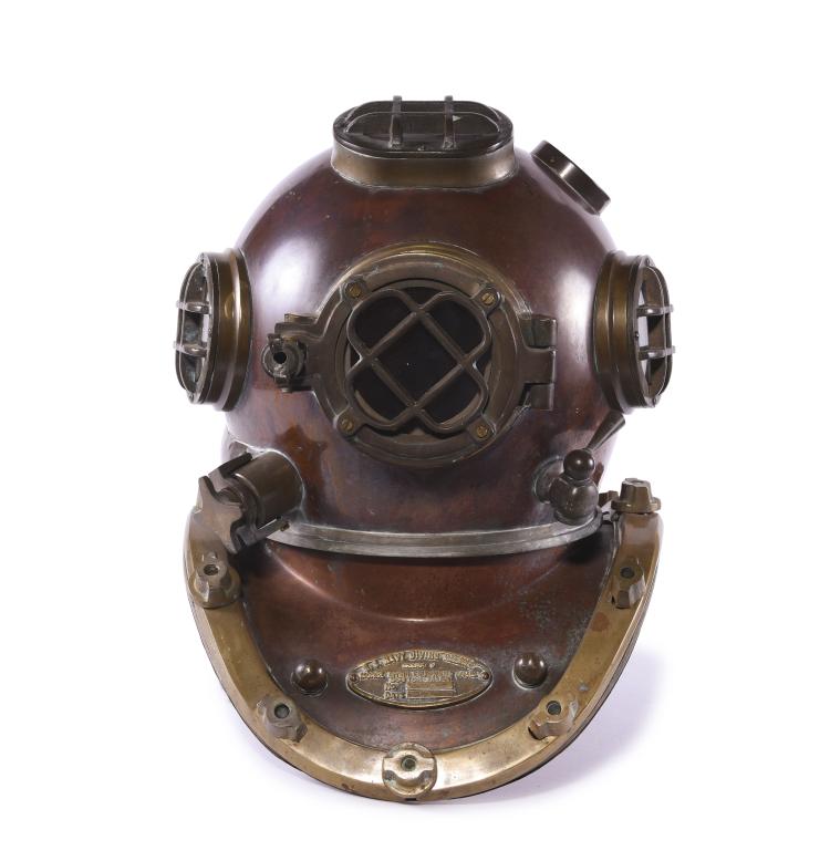 Hauptbild zu Objekt, Taucherhelm, Morse Diving, Boston, 141A 291