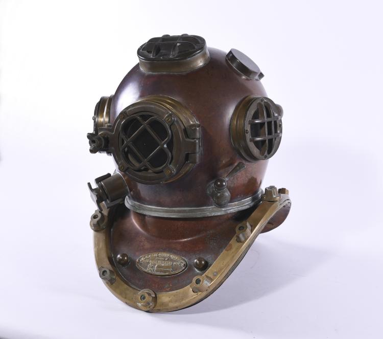 Bild 1 zu Objekt, Taucherhelm, Morse Diving, Boston, 141A 291