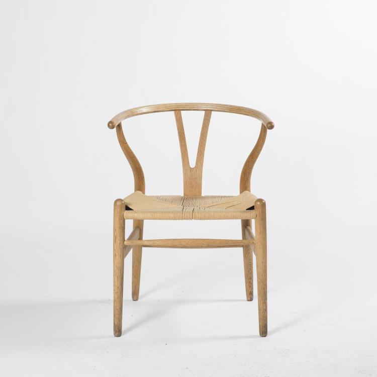 Bild 2 zu Objekt, Six 'Y' chairs 'CH-24', 1950, Hansen, Carl & Son, Odense, 142A 106