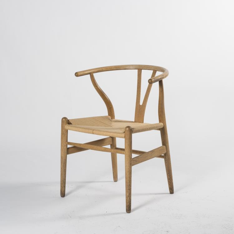Bild 3 zu Objekt, Six 'Y' chairs 'CH-24', 1950, Hansen, Carl & Son, Odense, 142A 106