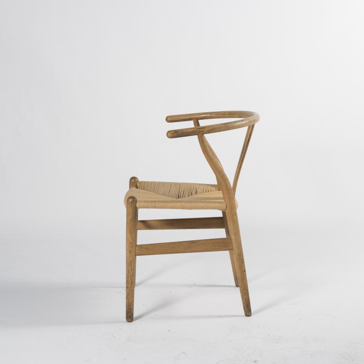 Bild 4 zu Objekt, Six 'Y' chairs 'CH-24', 1950, Hansen, Carl & Son, Odense, 142A 106