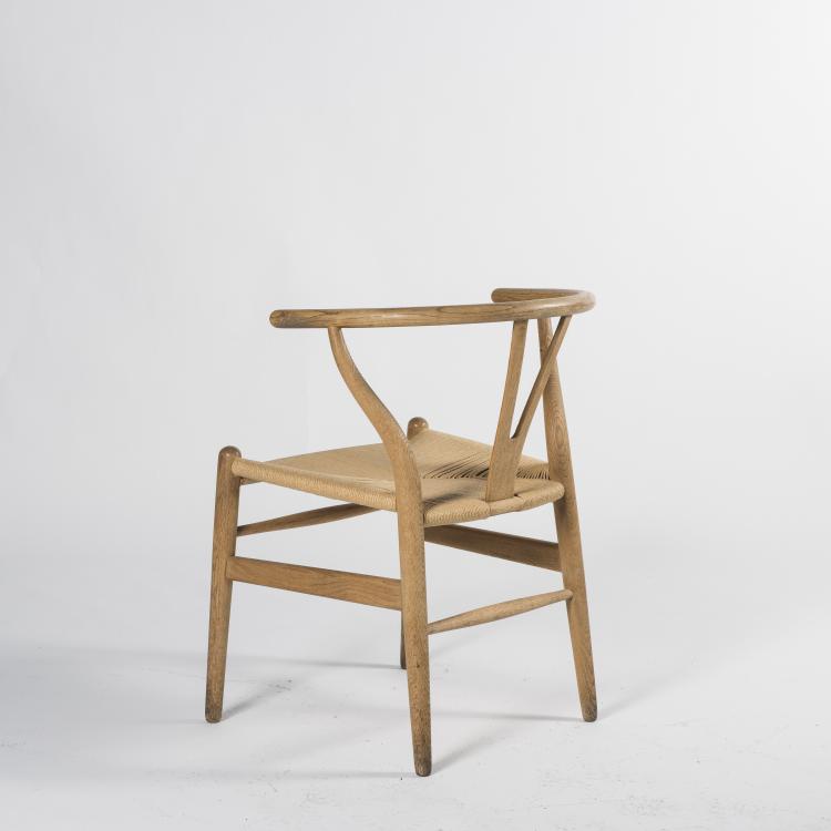 Bild 5 zu Objekt, Six 'Y' chairs 'CH-24', 1950, Hansen, Carl & Son, Odense, 142A 106