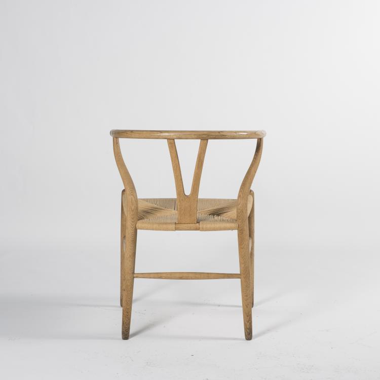 Bild 6 zu Objekt, Six 'Y' chairs 'CH-24', 1950, Hansen, Carl & Son, Odense, 142A 106