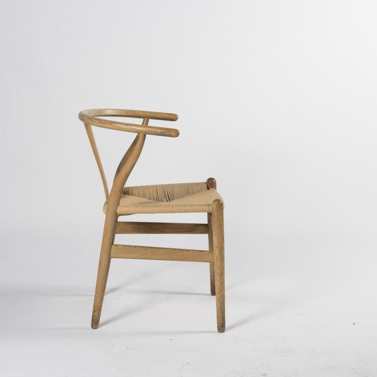 Bild 8 zu Objekt, Six 'Y' chairs 'CH-24', 1950, Hansen, Carl & Son, Odense, 142A 106