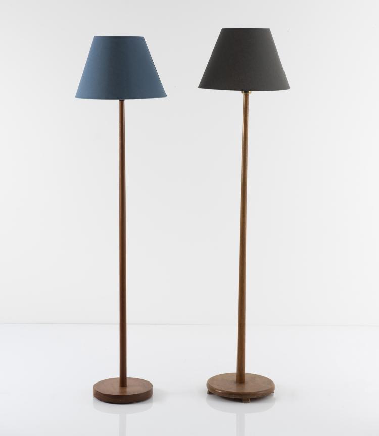 Hauptbild zu Objekt, Zwei Stehleuchten, um 1955, Schweden, 143B 325