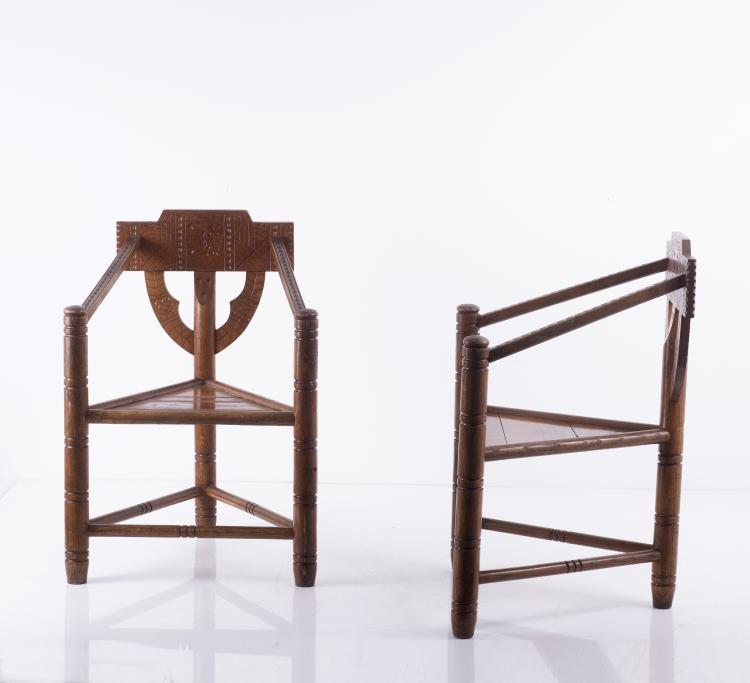 Bild 1 zu Objekt, Two 'Munk' armchairs, 1930/40s, Schweden, 143B 289