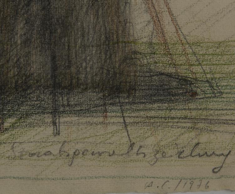 Bild 1 zu Objekt, 'Senatsgewaltszeichnung',1976, Anton Christian, 142C 357