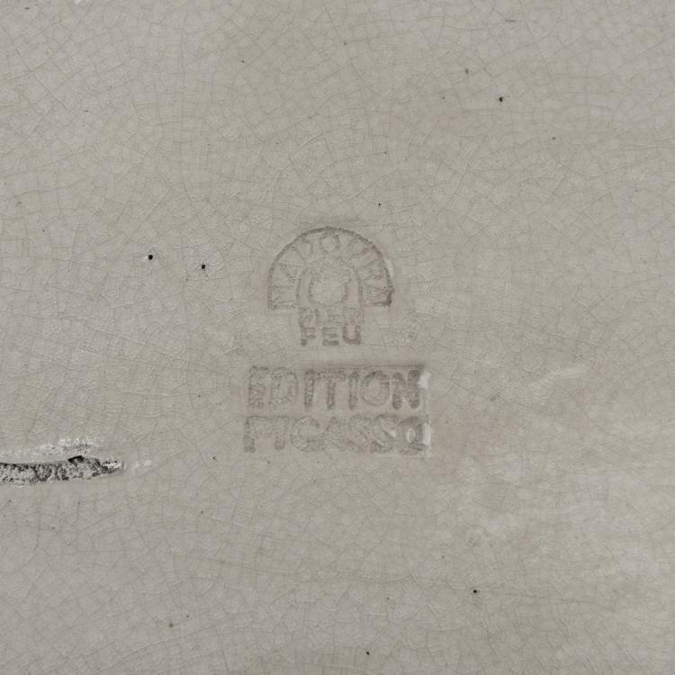 Bild 1 zu Objekt, 'Corrida sur fond noir', 1953, Pablo Picasso, 142C 409