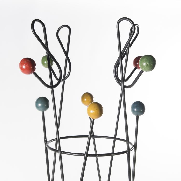 Bild 2 zu Objekt, Standgarderobe, um 1958, Roger F&eacute;raud, G&eacute;o, Frankreich (zugeschrieben), 143B 359
