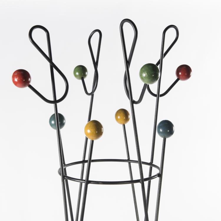 Bild 3 zu Objekt, Standgarderobe, um 1958, Roger F&eacute;raud, G&eacute;o, Frankreich (zugeschrieben), 143B 359