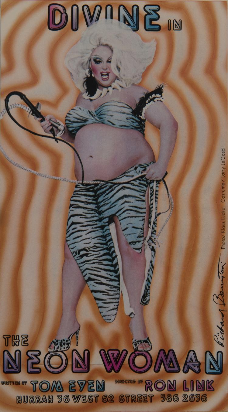Hauptbild zu Objekt, 'The Neon Woman' (promotional card), 1978, signiert von Andy Warhol, Andy Warhol, signed by Andy Warhol, 142C 461