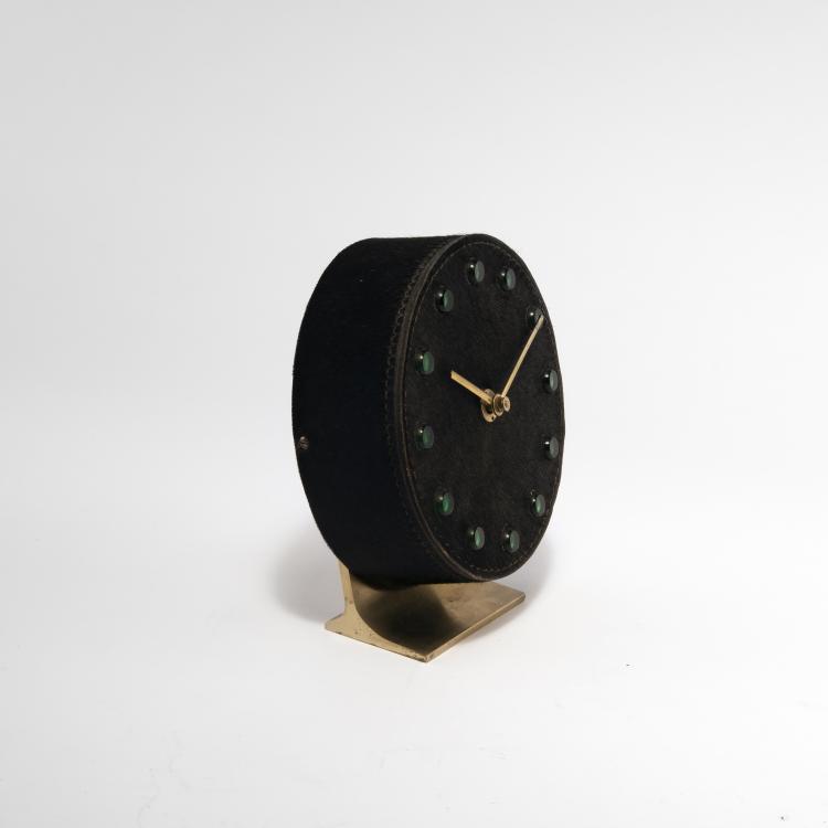 Bild 2 zu Objekt, Table clock, c. 1962, Carl Aub&ouml;ck, Werkst&auml;tte Carl Aub&ouml;ck, Wien, 143B 434