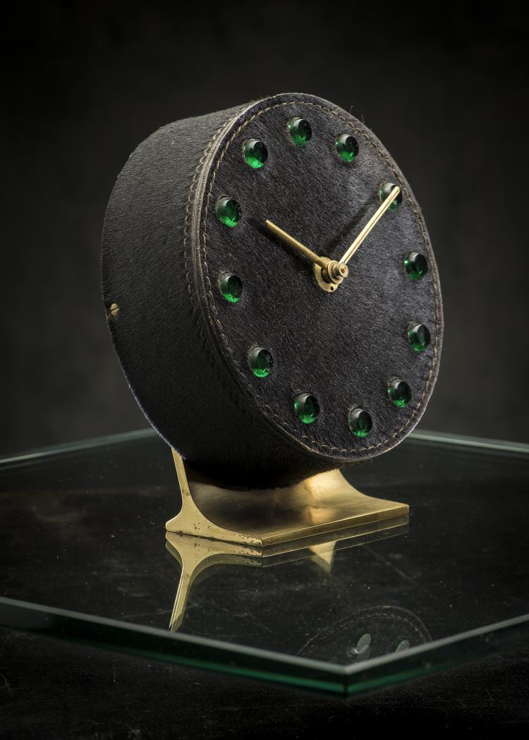 Bild 3 zu Objekt, Table clock, c. 1962, Carl Aub&ouml;ck, Werkst&auml;tte Carl Aub&ouml;ck, Wien, 143B 434