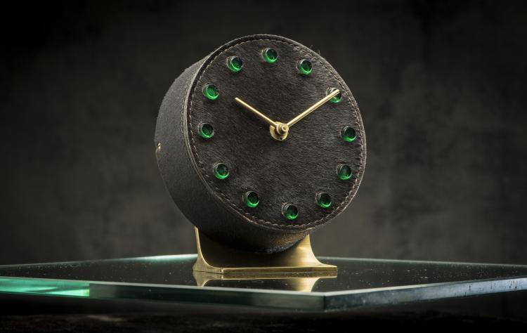 Bild 4 zu Objekt, Table clock, c. 1962, Carl Aub&ouml;ck, Werkst&auml;tte Carl Aub&ouml;ck, Wien, 143B 434