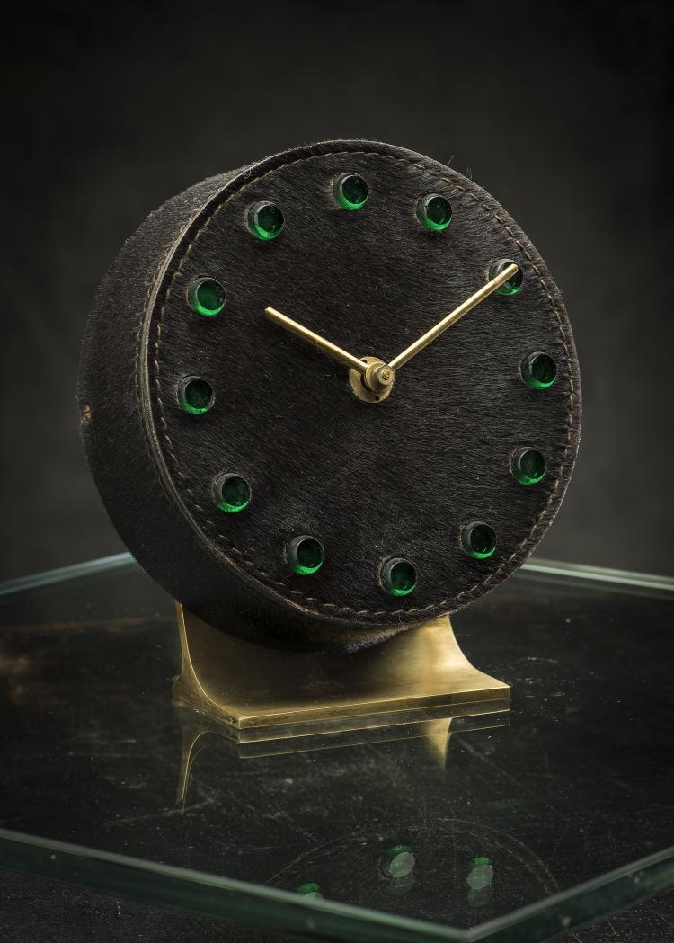 Bild 5 zu Objekt, Table clock, c. 1962, Carl Aub&ouml;ck, Werkst&auml;tte Carl Aub&ouml;ck, Wien, 143B 434