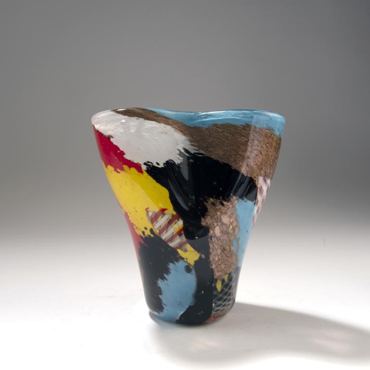 Bild 1 zu Objekt, 'Oriente' vase, c. 1952, Dino Martens, Aureliano Toso, Murano, 140C 503