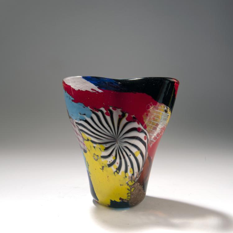 Bild 4 zu Objekt, 'Oriente' vase, c. 1952, Dino Martens, Aureliano Toso, Murano, 140C 503