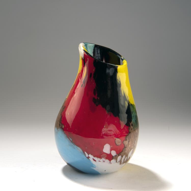 Bild 1 zu Objekt, 'Oriente' vase, c. 1954, Dino Martens, Aureliano Toso, Murano, 140C 504