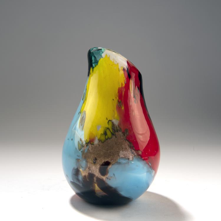 Bild 2 zu Objekt, 'Oriente' vase, c. 1954, Dino Martens, Aureliano Toso, Murano, 140C 504