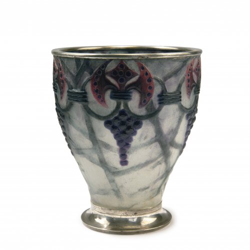 'Branches' vase with silver mounting, 1926