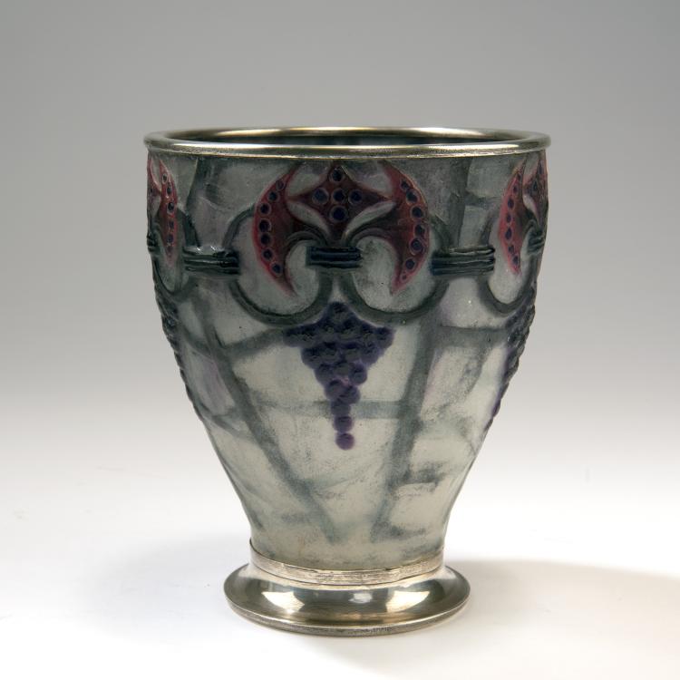 Bild 1 zu Objekt, Vase 'Branches' mit Silbermontierung, 1926, Argy-Rousseau, Gabriel, Paris, 141A 157