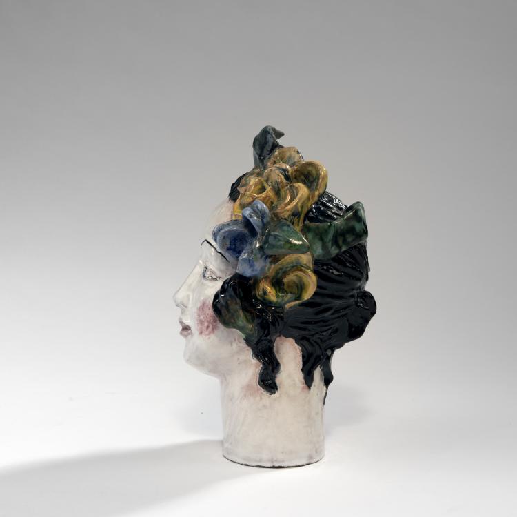 Bild 3 zu Objekt, Female head, 1923, Wiener Werkst&auml;tte, 142A 014