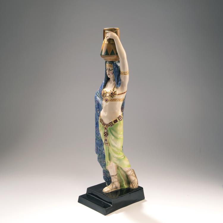 Bild 1 zu Objekt, 'Schreitende Sklavin', um 1925, Goldscheider, Friedrich, Wien, 141C 628