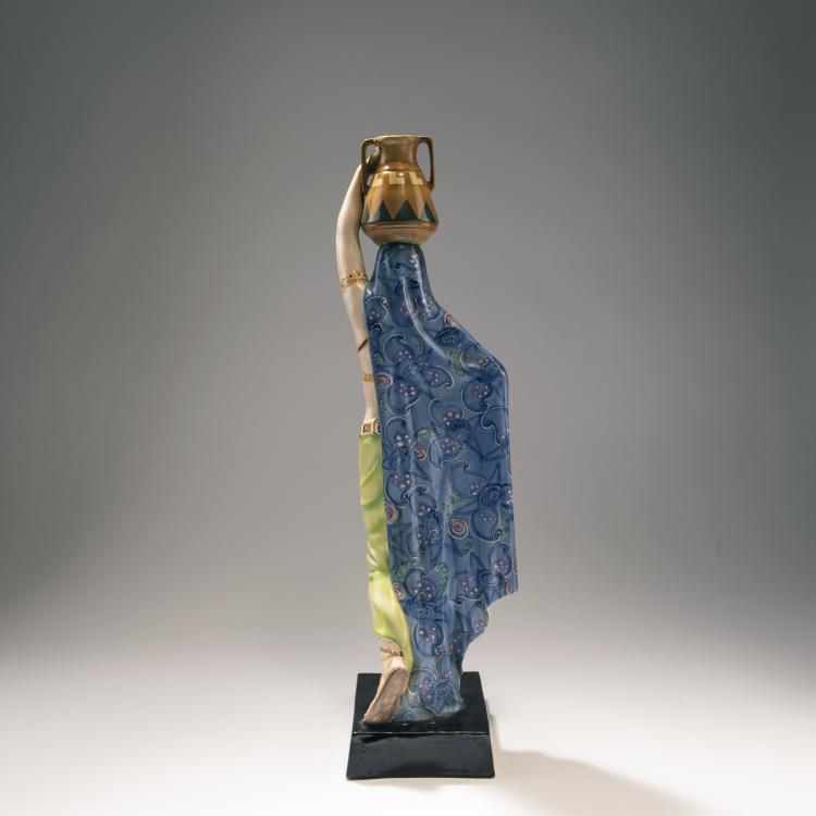 Bild 3 zu Objekt, 'Schreitende Sklavin', um 1925, Goldscheider, Friedrich, Wien, 141C 628