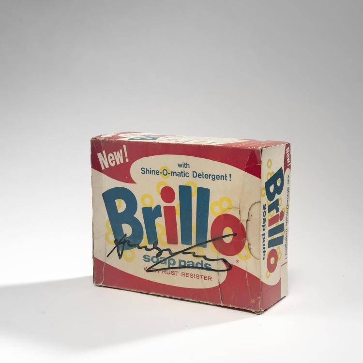 Hauptbild zu Objekt, 'Brillo Box Soap Pads', 1960er Jahre, 142C 448