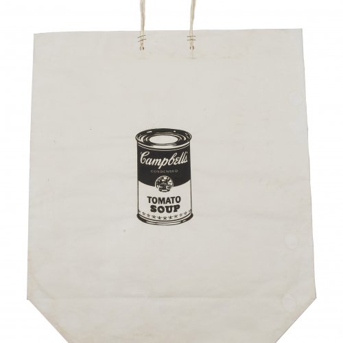 'Campbell's Tomato Soup Can Shopping Bag', 1964